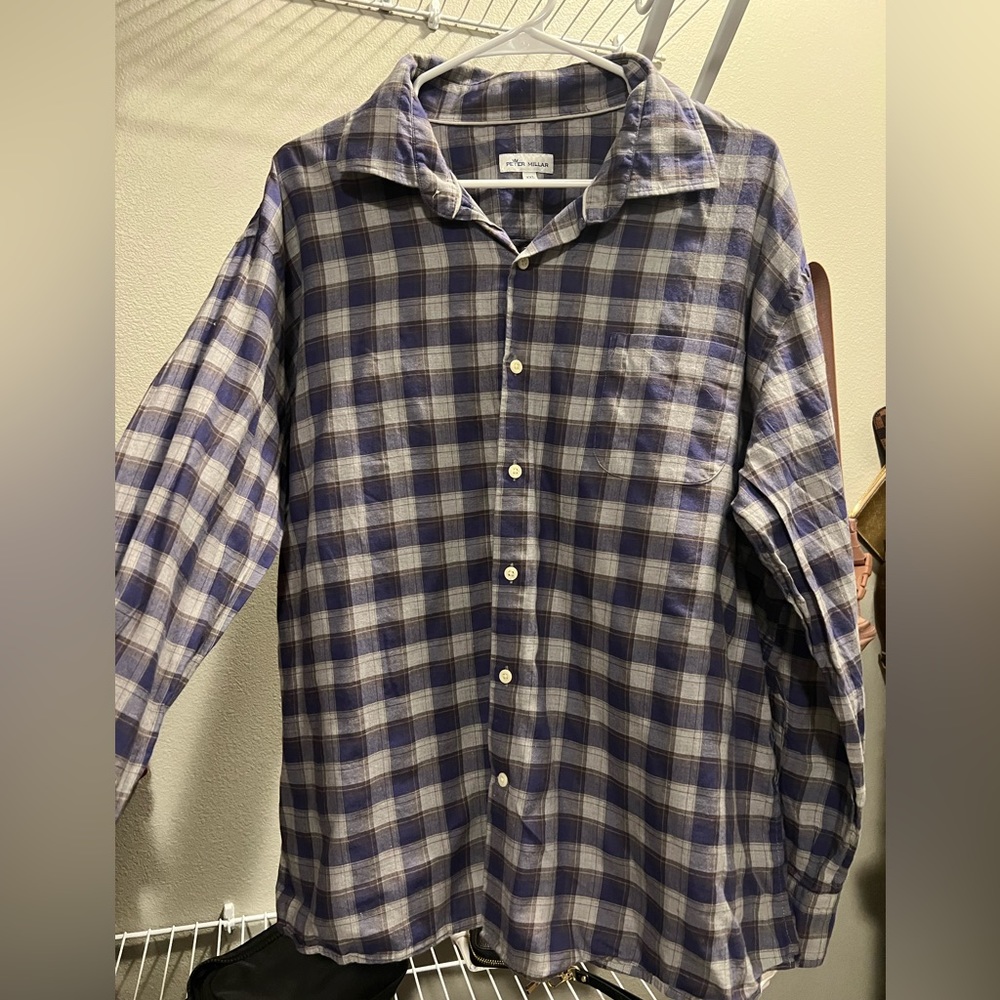 Men’s Plaid Peter Millar Flannel